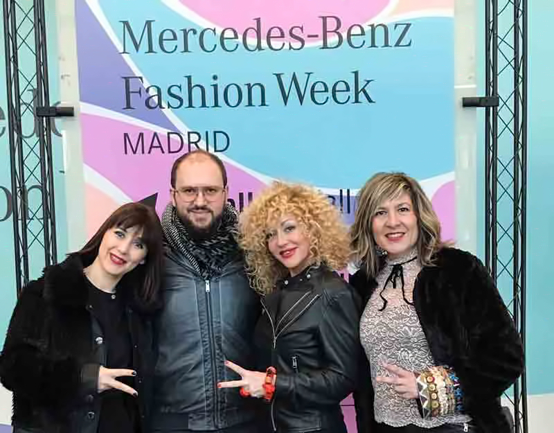 En la Mercedes Benz Fashion Week Madrid con Dyson Supersonic y Universidad de la Imagen